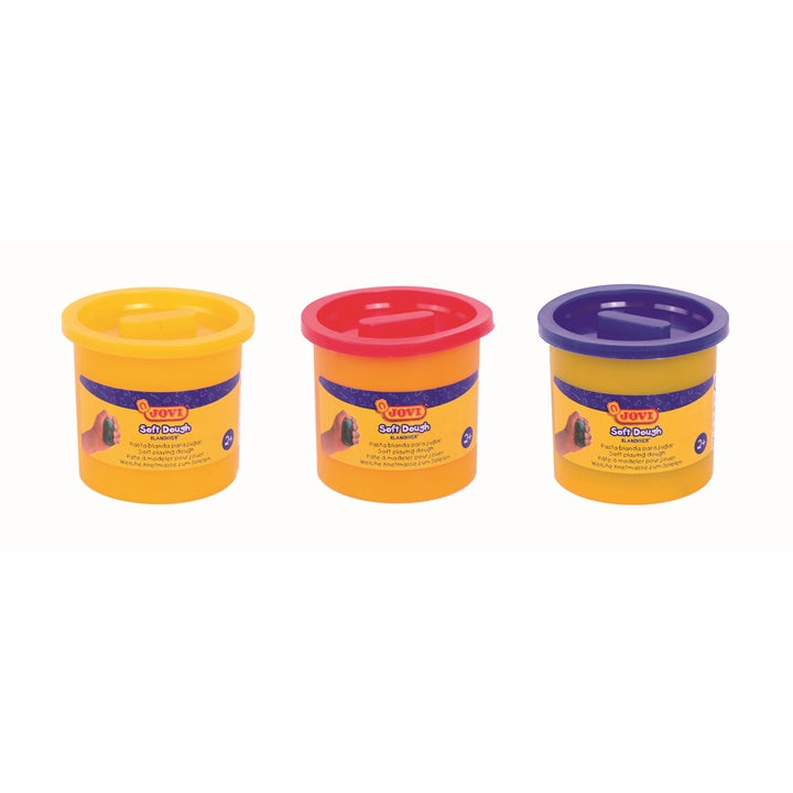 JOVI Plastelina w kubkach BLANDIVER 3 x 110 g | Artmie