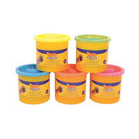 JOVI Plastelina w kubkach BLANDIVER neonowe odcienie 5 x 110 g | Artmie