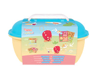 JOVI Play&Fun Kawaii naturalna plastelina w kuferku – zestaw z akcesoriami