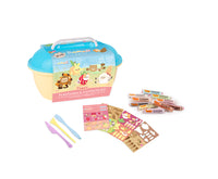 JOVI Play&Fun Kawaii naturalna plastelina w kuferku – zestaw z akcesoriami