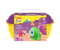 JOVI Play&Fun naturalna plastelina w kuferku Aliens - 50 szt.