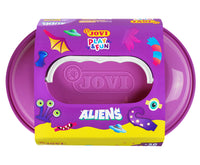 JOVI Play&Fun naturalna plastelina w kuferku Aliens - 50 szt.