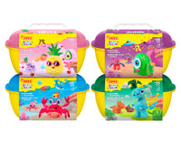 JOVI Play&Fun naturalna plastelina w kuferku Aliens - 50 szt.