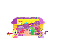 JOVI Play&Fun naturalna plastelina w kuferku Aliens - 50 szt.