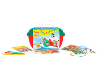 JOVI Play&Fun naturalna plastelina w walizce Christmas Adventure