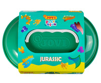 JOVI Play&Fun naturalna plastelina w walizce Jurassic – zestaw z akcesoriami