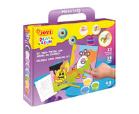 JOVI Play&Fun zestaw do malowania piaskiem Monsters 12 szt.