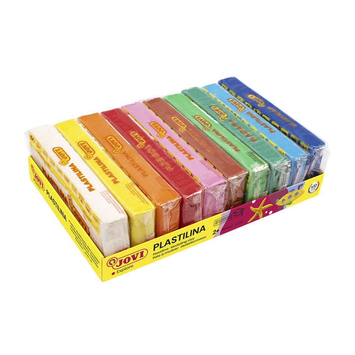 JOVI Podstawowe odcienie plasteliny 10 x 150 g | Artmie