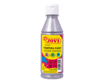 Farba plakatowa metaliczna JOVI Premium 250 ml - srebrna