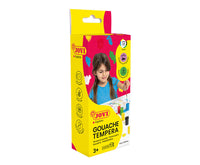 Farby plakatowe JOVI Premium 6 x 15 ml z pędzelkiem