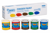 JOVI farby do malowania palcami 5 x 125 ml