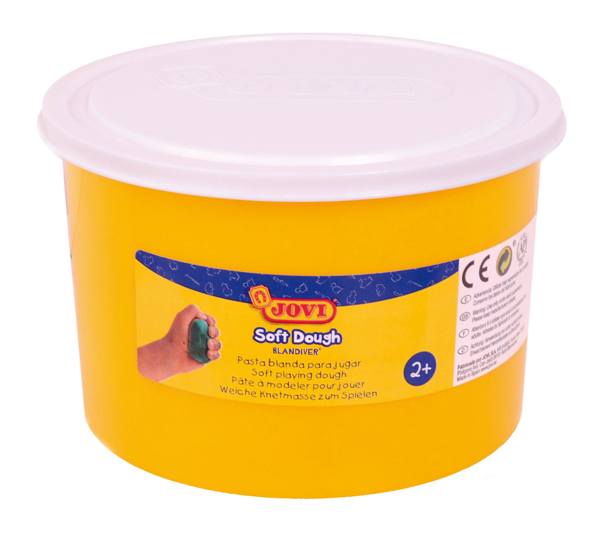 JOVI Soft Dough miękka masa plastyczna 460 g – biały