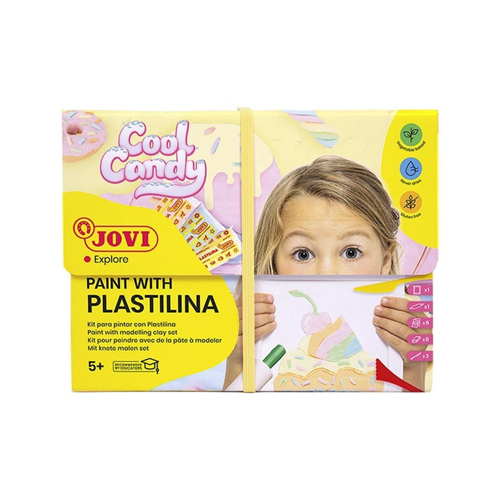 JOVI zestaw Cool Candy - malowanie plasteliną | Artmie