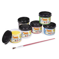JOVI Zestaw farb akrylowych 6x35 ml + pędzel | Artmie