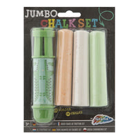 Kredy chodnikowe Jumbo z uchwytem 3 szt. – zielona