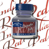 Tusz kaligraficzny Winsor & Newton 30 ml – srebrna