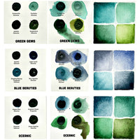 DANIEL SMITH Karty akwarelowe z kropkami MINERALNE MARVELS | Artmie