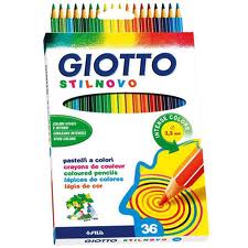 Kolorowe kredki ołówkowe GIOTTO Stilnovo / 36 kolorów | Artmie