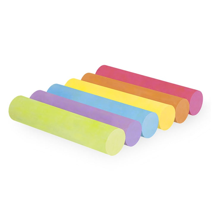 Kolorowe kredy Jumbo JOVI 6 szt. | Artmie