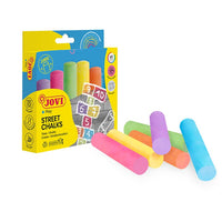 Kolorowe kredy Jumbo JOVI 6 szt. | Artmie