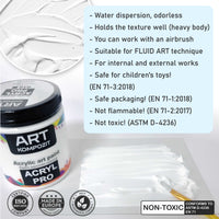 Fluorescencyjna farba akrylowa ACRYL PRO ART Kompozit 430 ml
