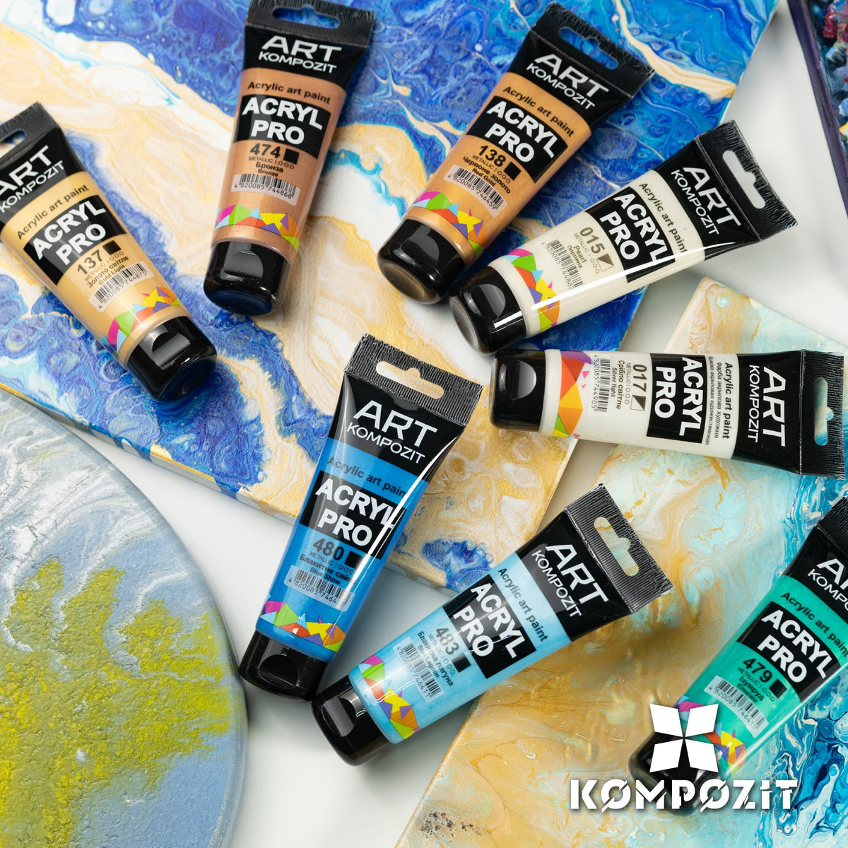 Farba akrylowa ACRYL PRO ART Kompozit 75 ml