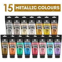 Metaliczna farba akrylowa ACRYL PRO ART Kompozit 75 ml
