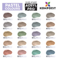 Pastelowa farba akrylowa ACRYL PRO ART Kompozit 75 ml