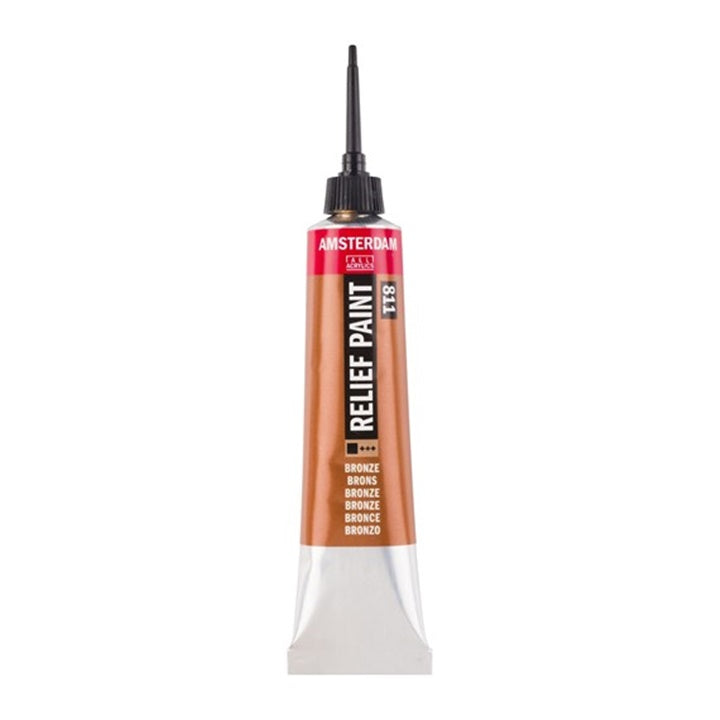 Konturówka AMSTERDAM Relief Paint 20 ml | różne odcienie | Artmie