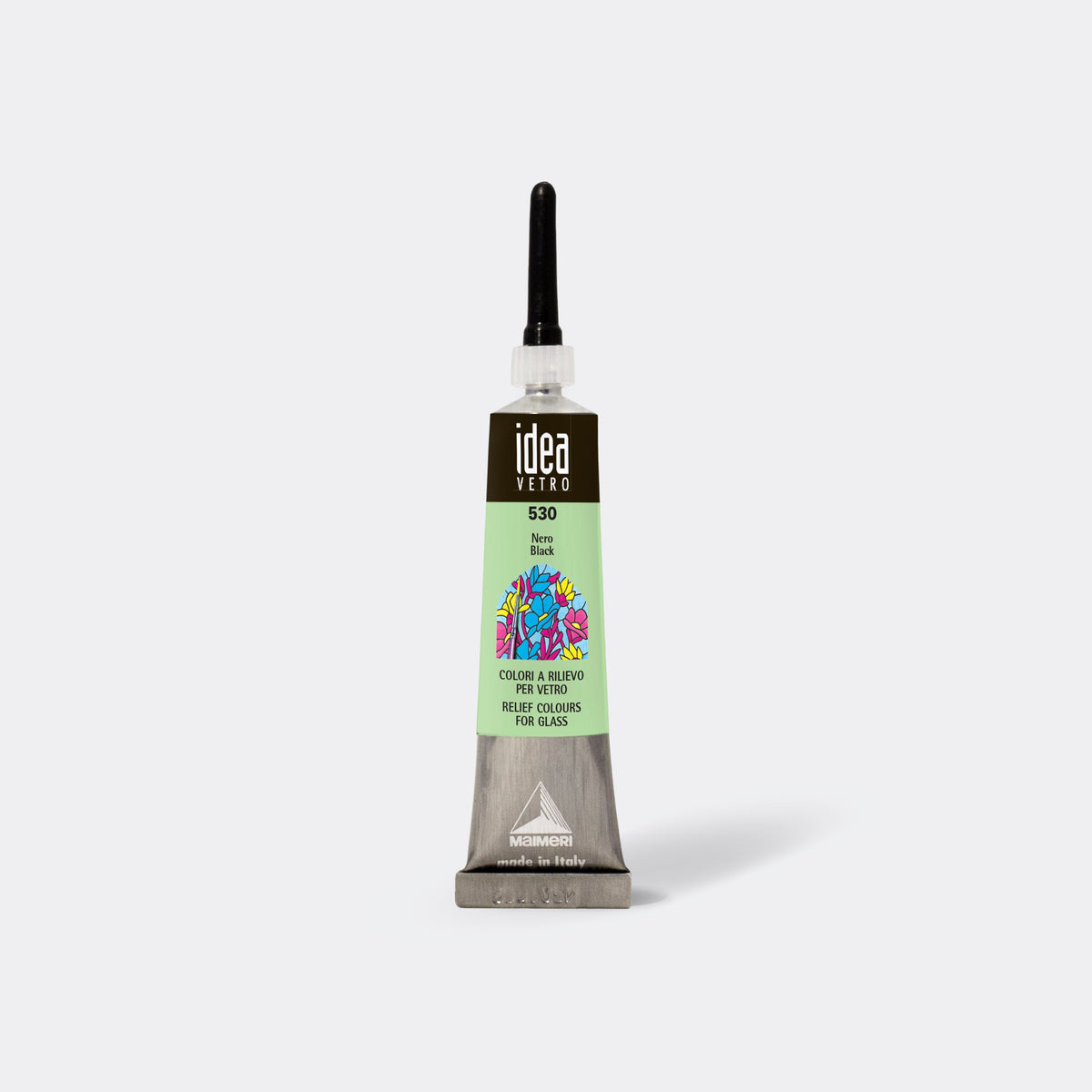 Konturówka do szkła MAIMERI Vetro Rilievo - 20 ml – Czarny