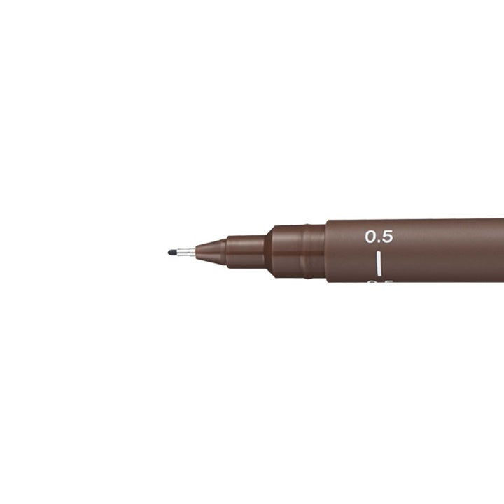 Kreatywny liner UNI PIN 0.5 mm – sepia