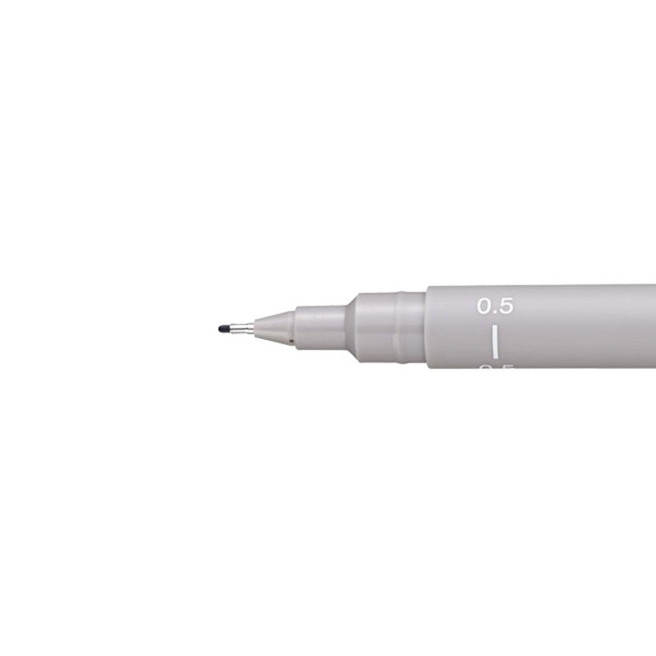 Kreatywny liner UNI PIN 0.5 mm – jasnoszara