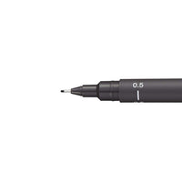 Kreatywny liner UNI PIN 0.5 mm – ciemnoszara