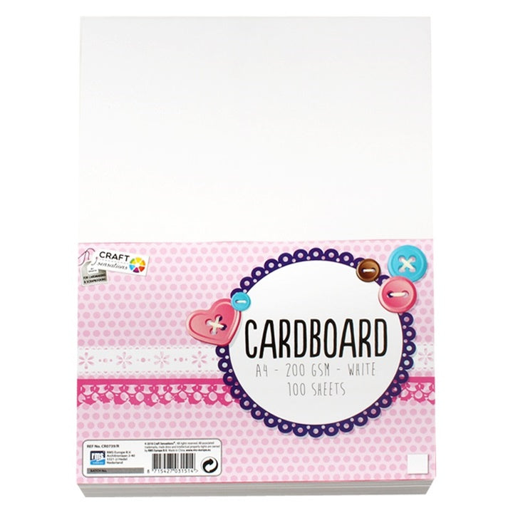 Kreatywny papier Craft Sensations A4 - 100 kartek | Artmie