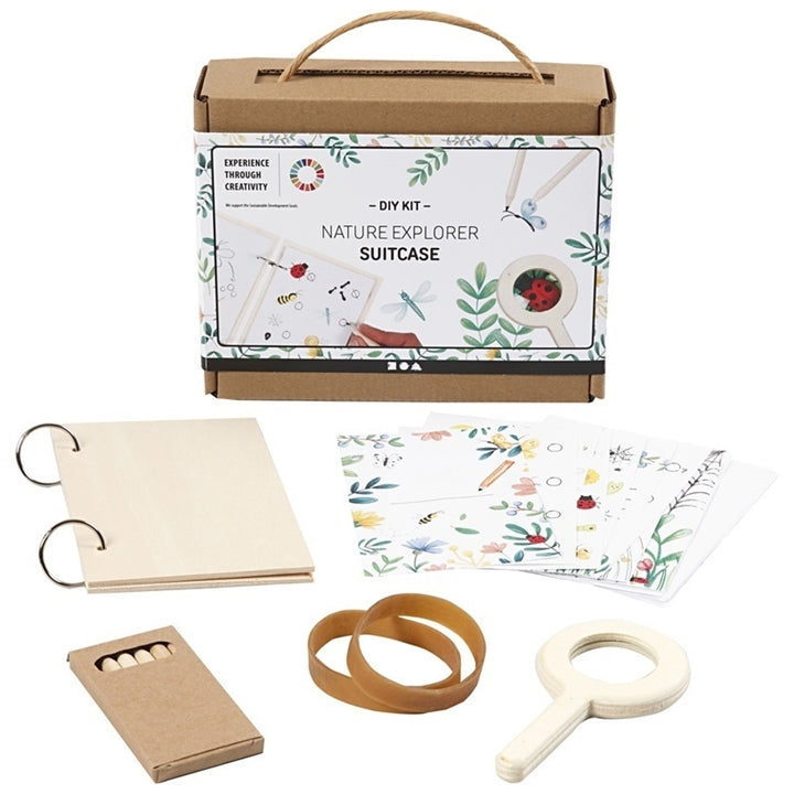 Kreatywny zestaw dla dzieci DIY - album botaniczny NATURE EXPLORER | Artmie