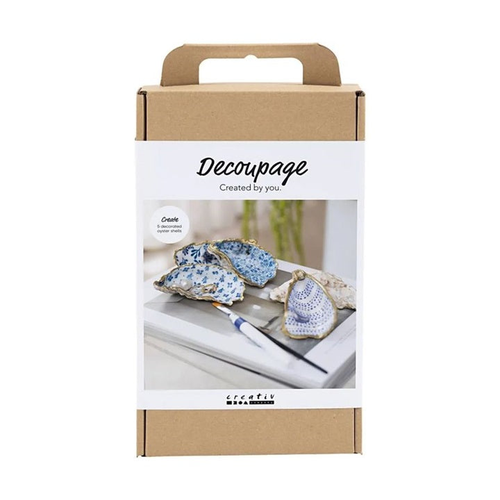 Kreatywny zestaw do decoupage - muszle | Artmie