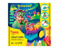 Kreatywny zestaw do modelowania Jovi Tech Crazy Cars Potwory - 14 szt.