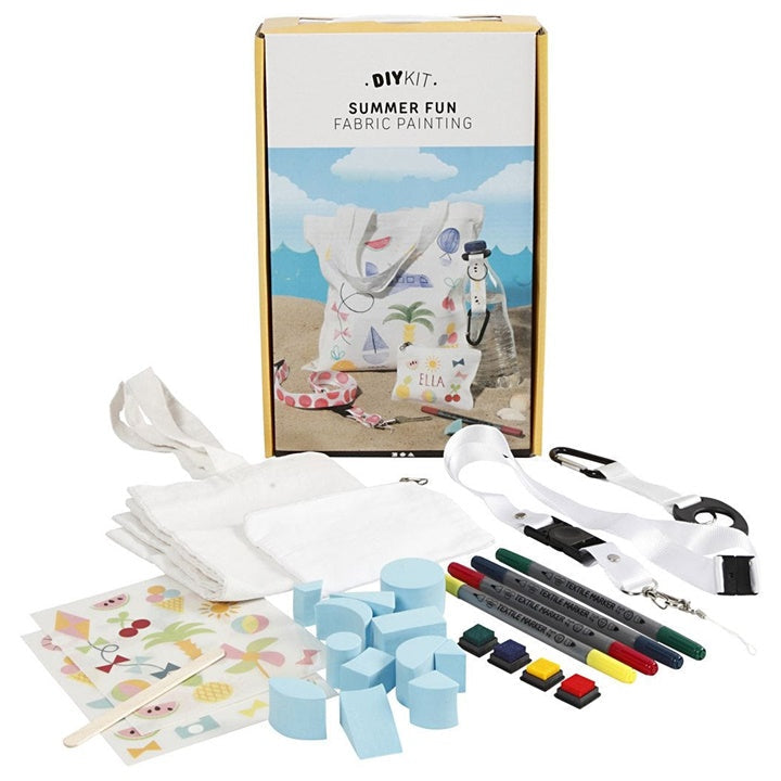 Kreatywny zestaw do tekstyliów SUMMER FUN | Artmie