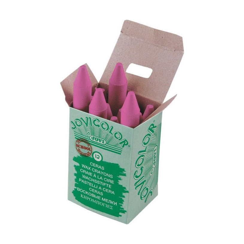 Kredka woskowa Jumbo JOVI Jovicolor 12 mm – różne odcienie