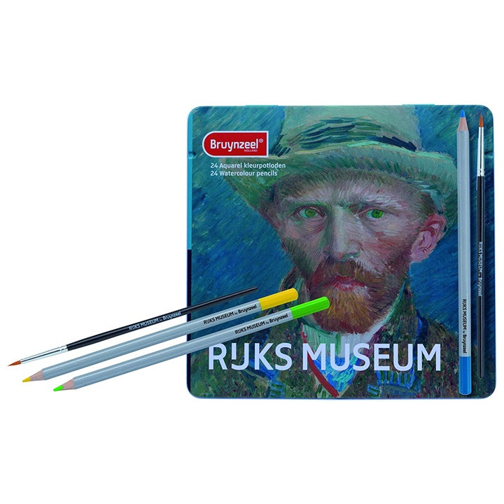 Kredki akwarelowe Bruynzeel z limitowanej edycji Van Gogh / 24 szt | Artmie