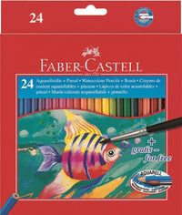 Kredki akwarelowe Faber-Castell  / 24 szt | Artmie
