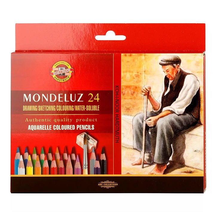 Kredki akwarelowe KOH-I-NOOR Mondeluz / 24 szt. | Artmie