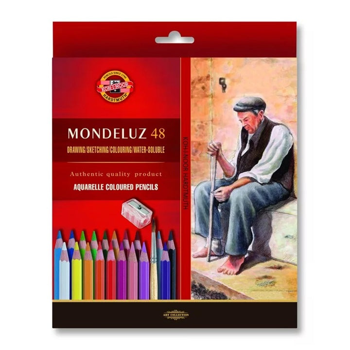 Kredki akwarelowe Mondeluz / 48 szt. | Artmie