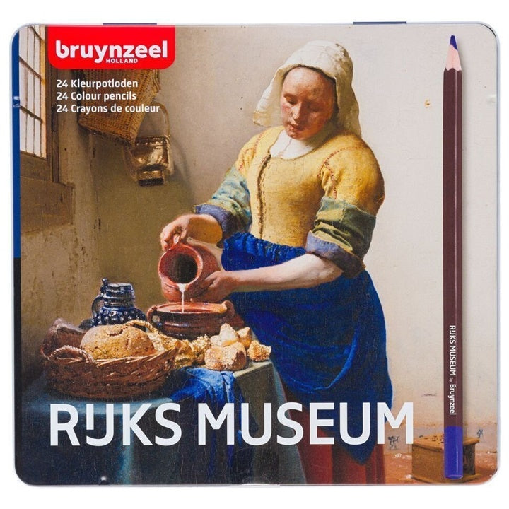 Kredki ołówkowe Bruynzeel z limitowanej edycji Jan Vermeer / 24 szt | Artmie