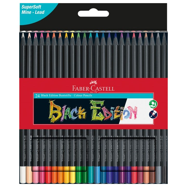 Kredki ołówkowe Faber-Castell Black Edition | różne zestawy | Artmie
