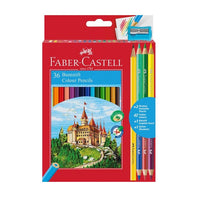 Kredki ołówkowe Faber-Castell graniaste / 36szt | Artmie