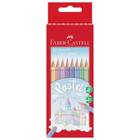 Kredki ołówkowe w pastelowych kolorach Faber Castell / 10 szt. | Artmie