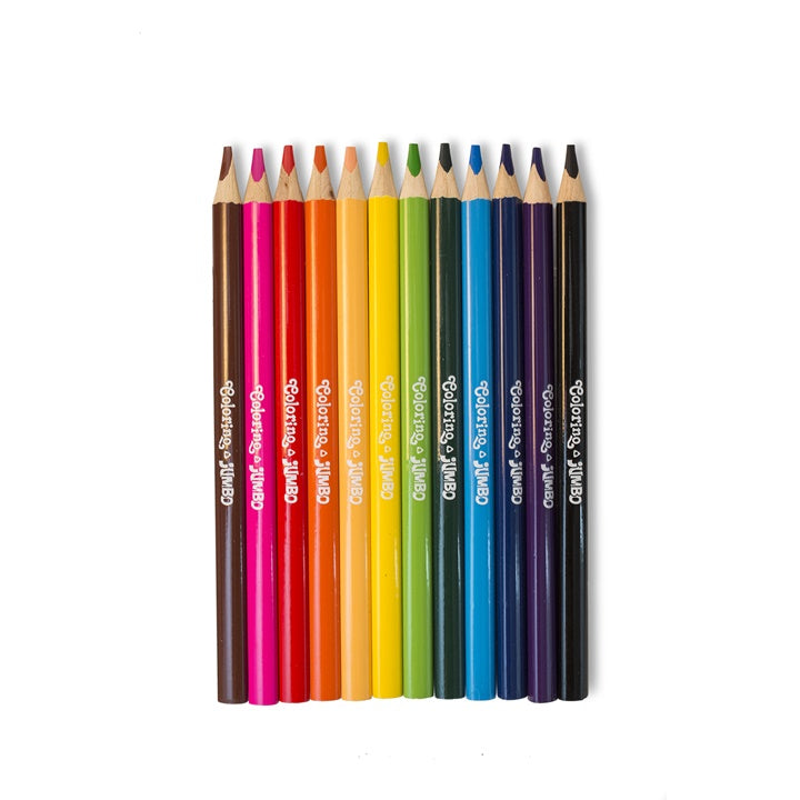 Kredki trójkątne JUMBO Colorino 12 szt. | Artmie