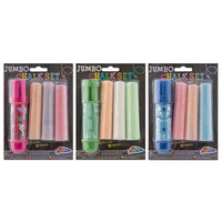 Kredy chodnikowe Jumbo z uchwytem 3 szt.