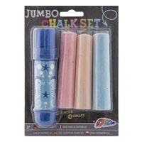 Kredy chodnikowe Jumbo z uchwytem 3 szt.